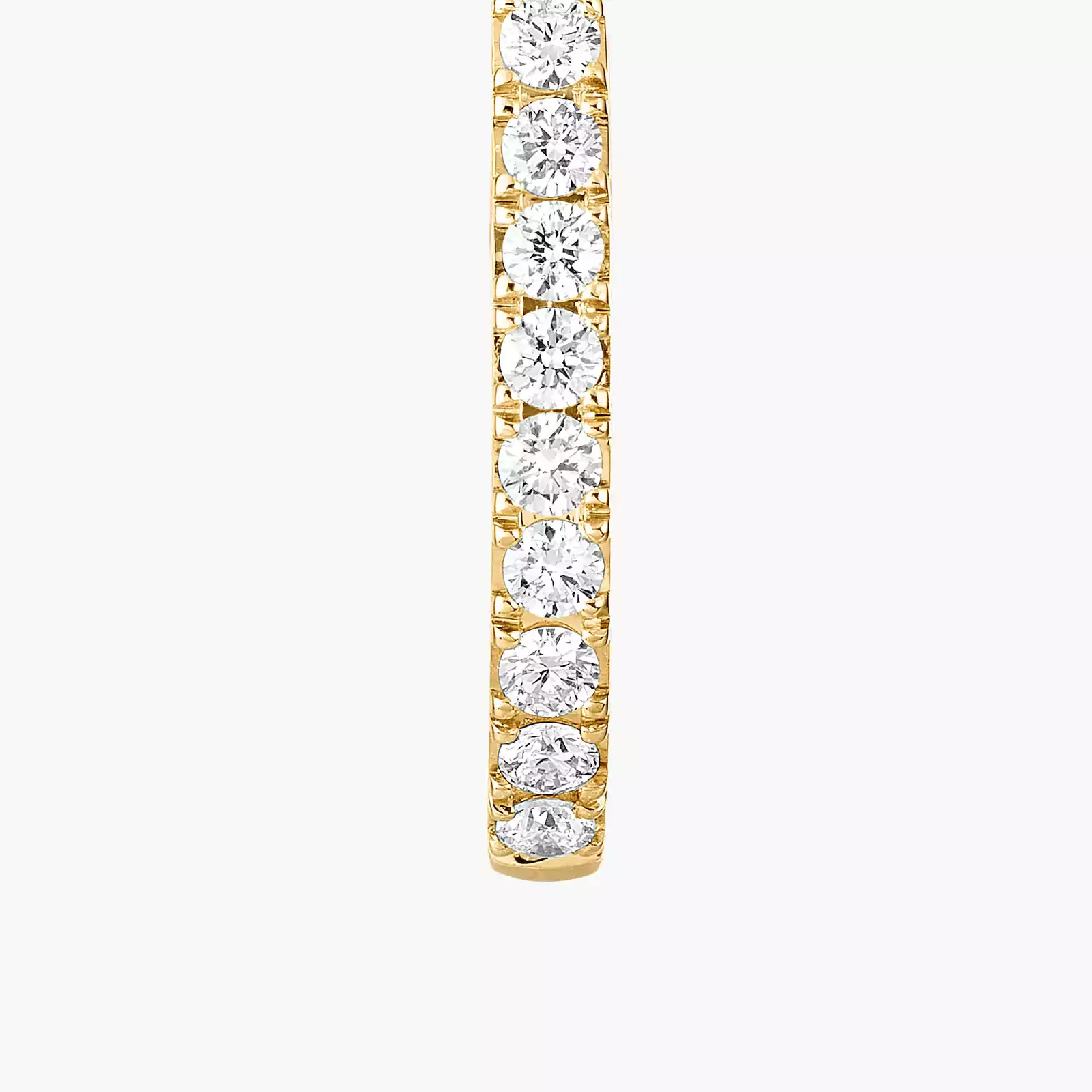 Gatsby XS Hoop Yellow Gold For Her Diamond Earrings 05741-YG
