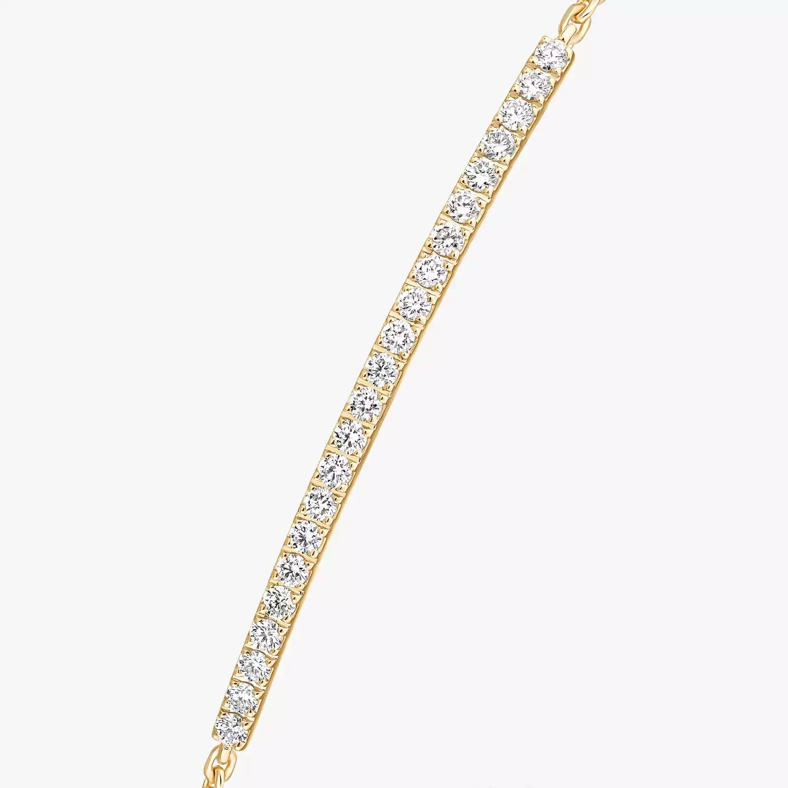Bracciale Donna Oro giallo Diamante Gatsby con barretta 05446-YG