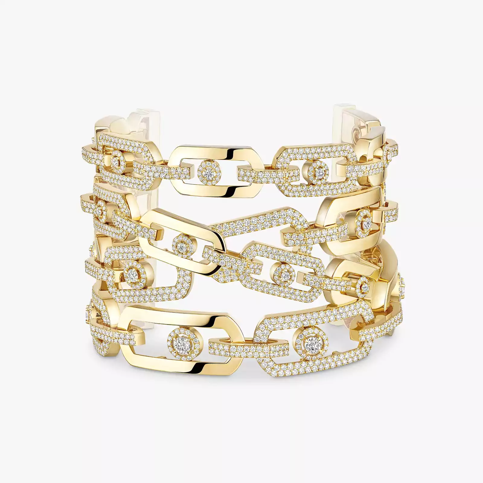 Pulsera Mujer Oro amarillo Diamante Brazalete So Move 14479-YG