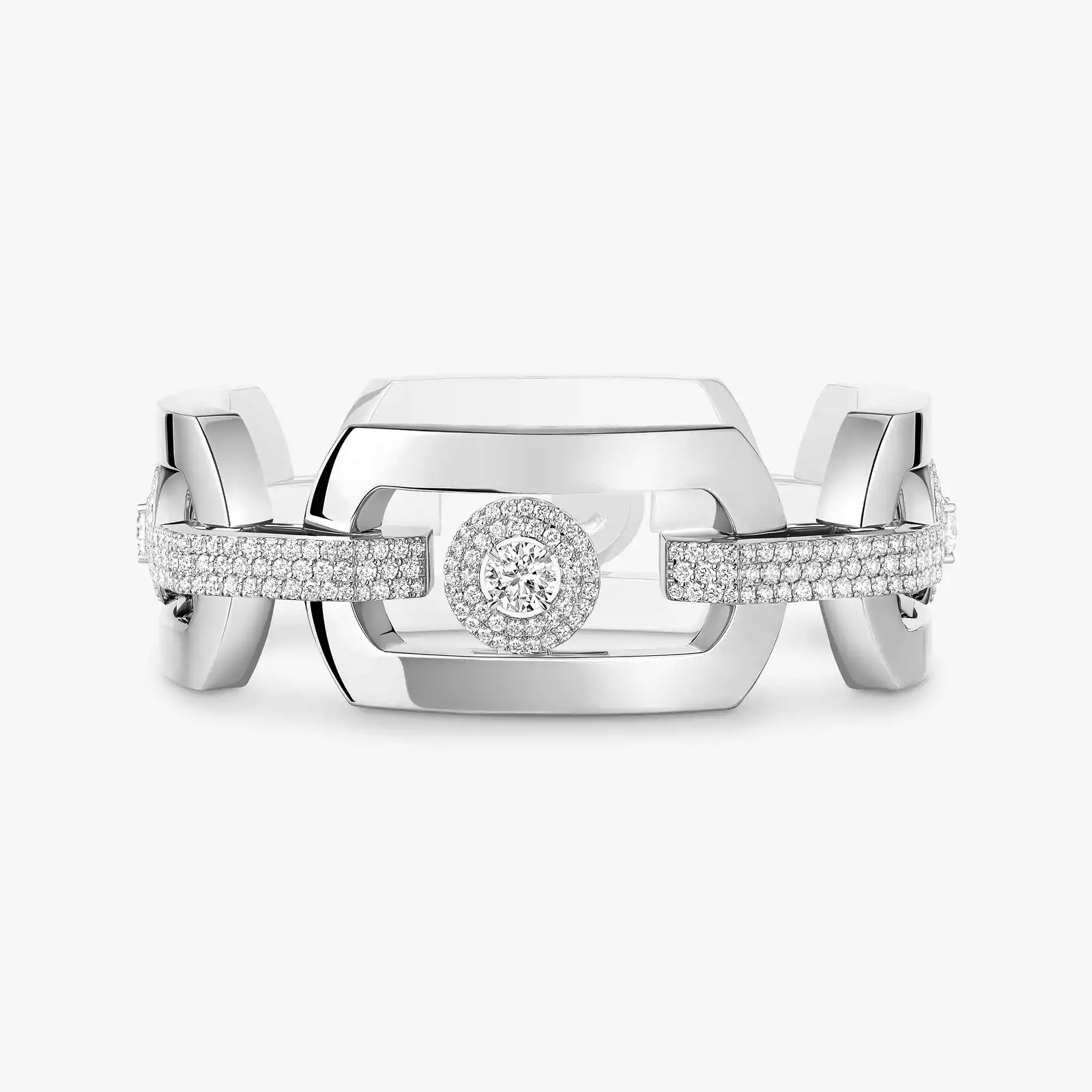 Bracelet Femme Or Blanc Diamant So Move Max 14241-WG