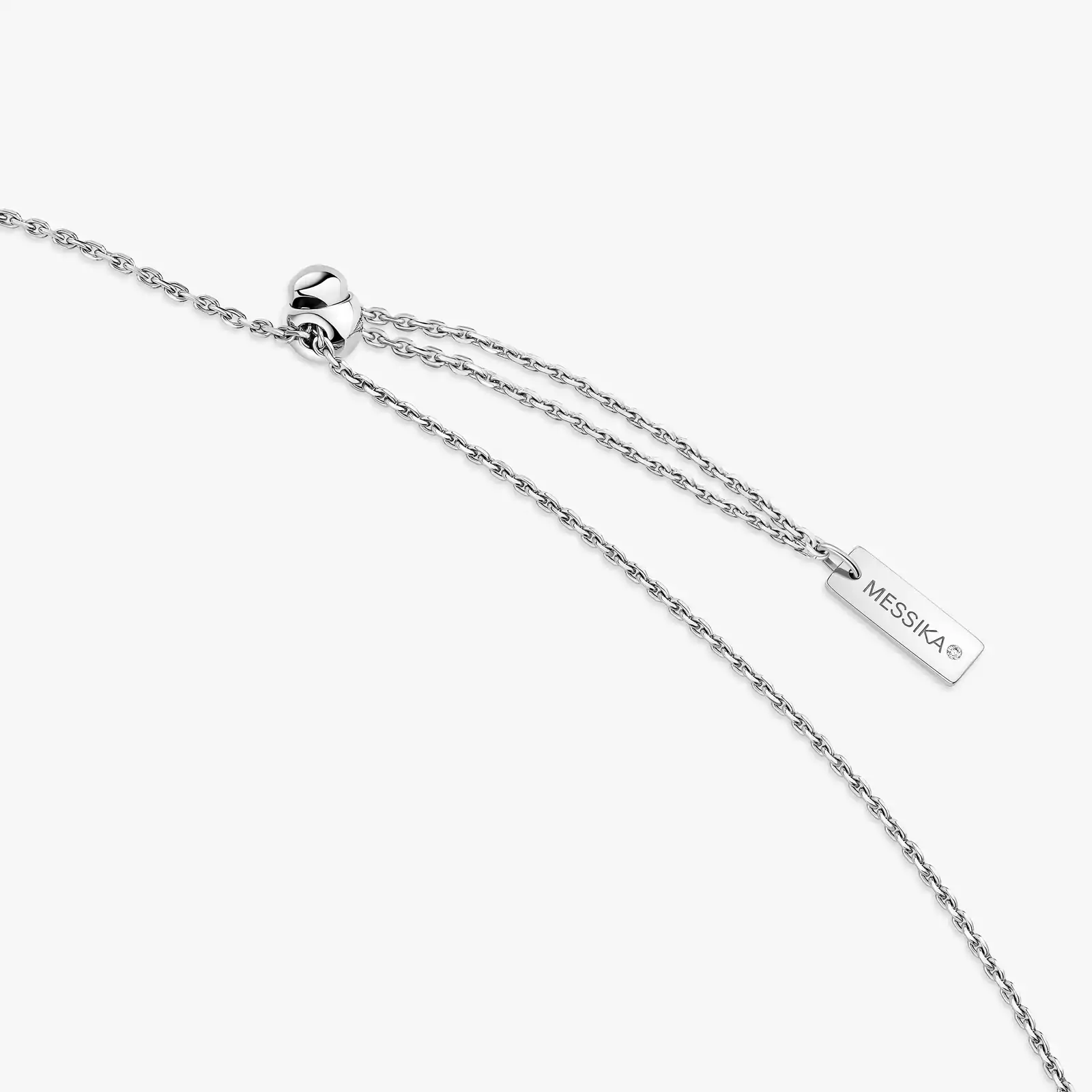 Necklace For Her White Gold Diamond Move 10th SM Necklace 10032-WG