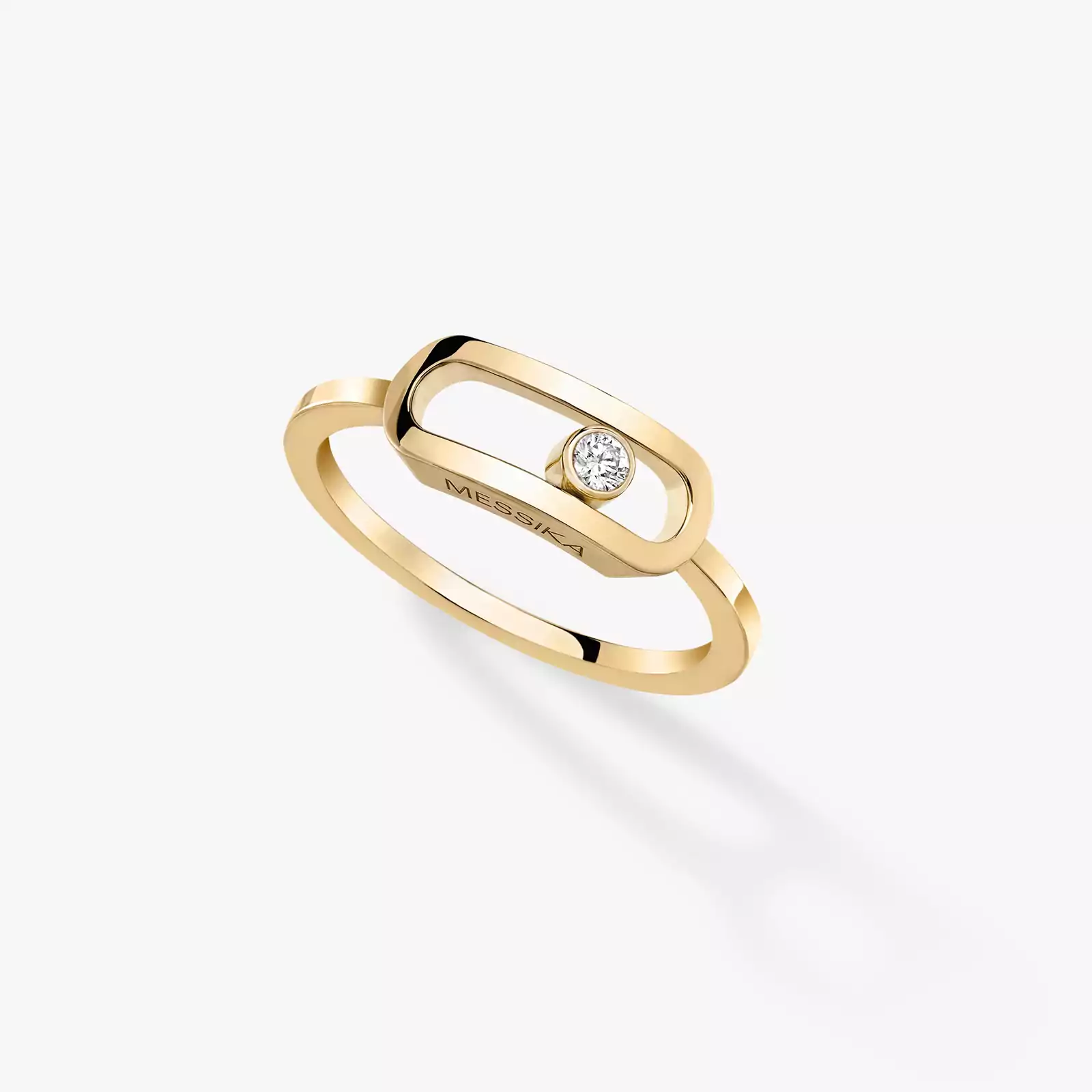 Ring For Her Yellow Gold Diamond Move Uno Gold LM 12390-YG