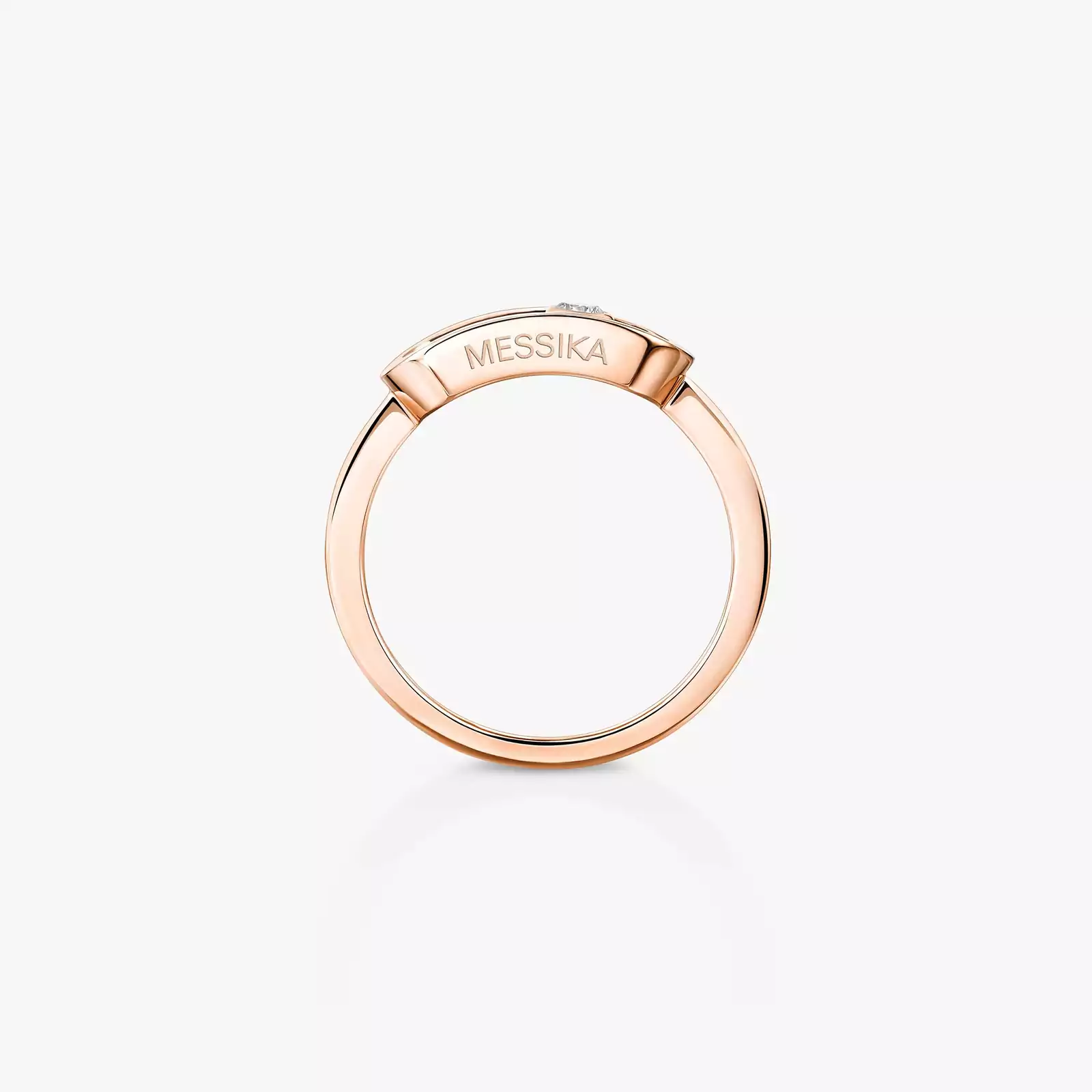 Move Uno Gold LM  Pink Gold For Her Diamond Ring 12390-PG