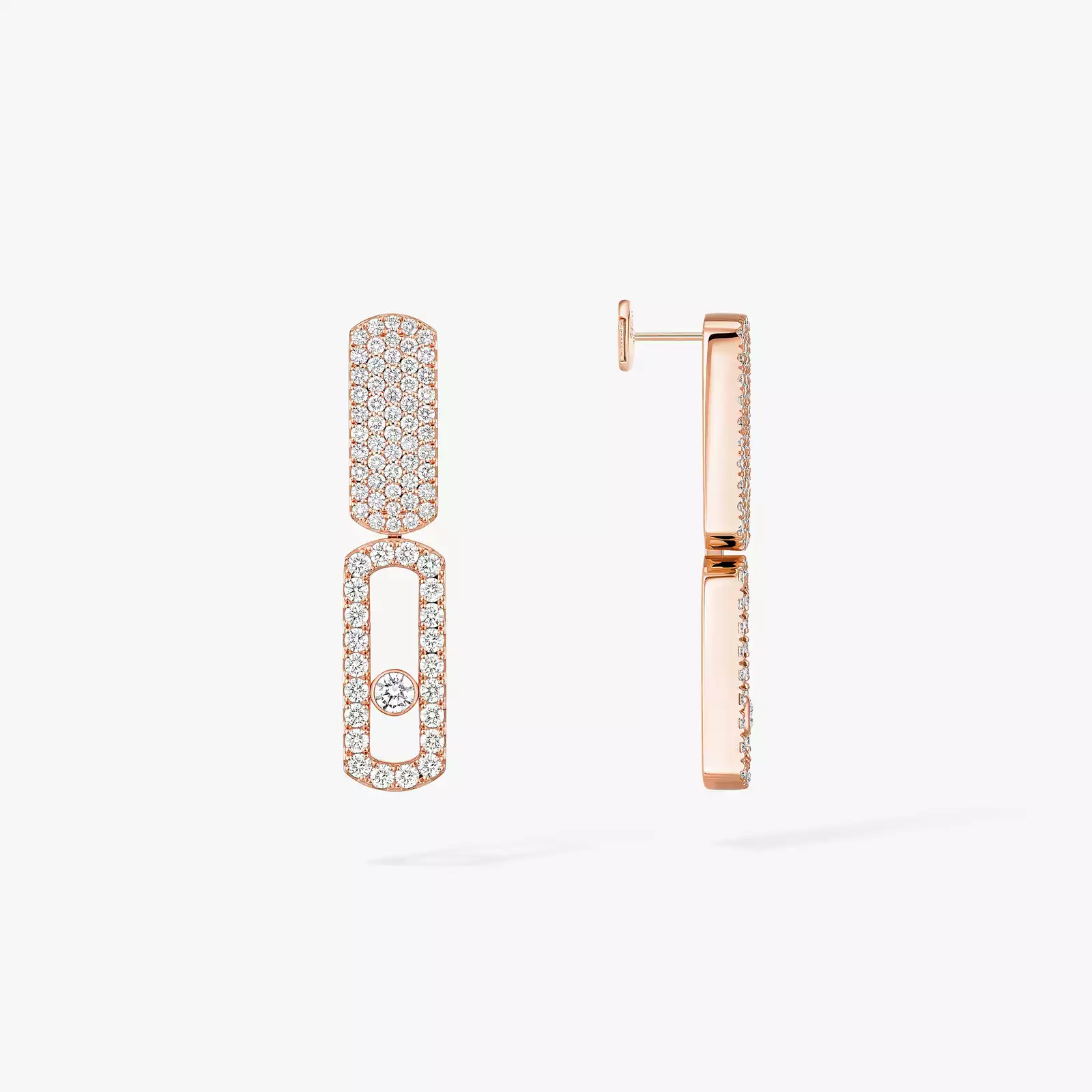Imperial Move SM Pink Gold For Her Diamond Earrings 13930-PG