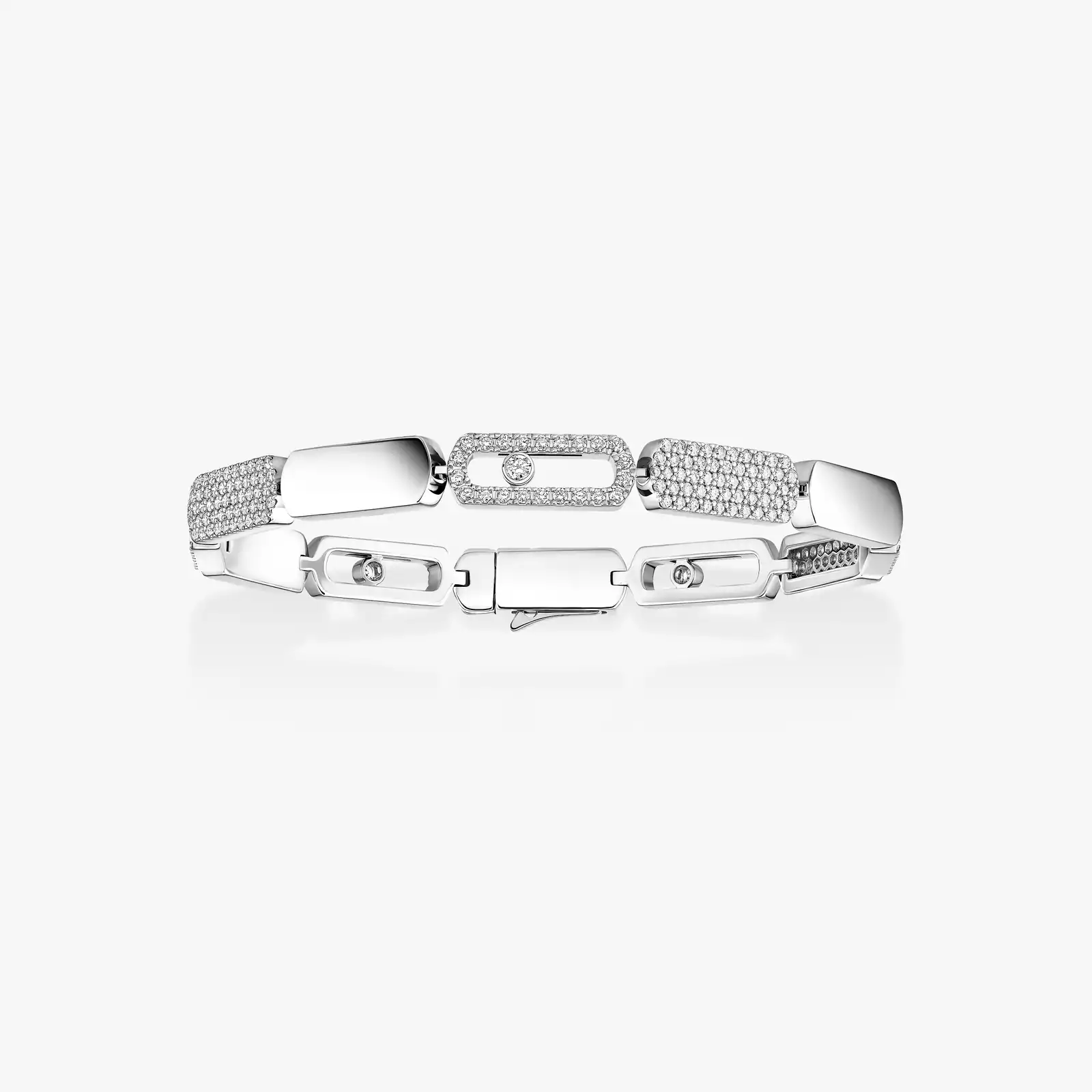 Pulsera Mujer Oro blanco Diamante Imperial Move PM 13911-WG