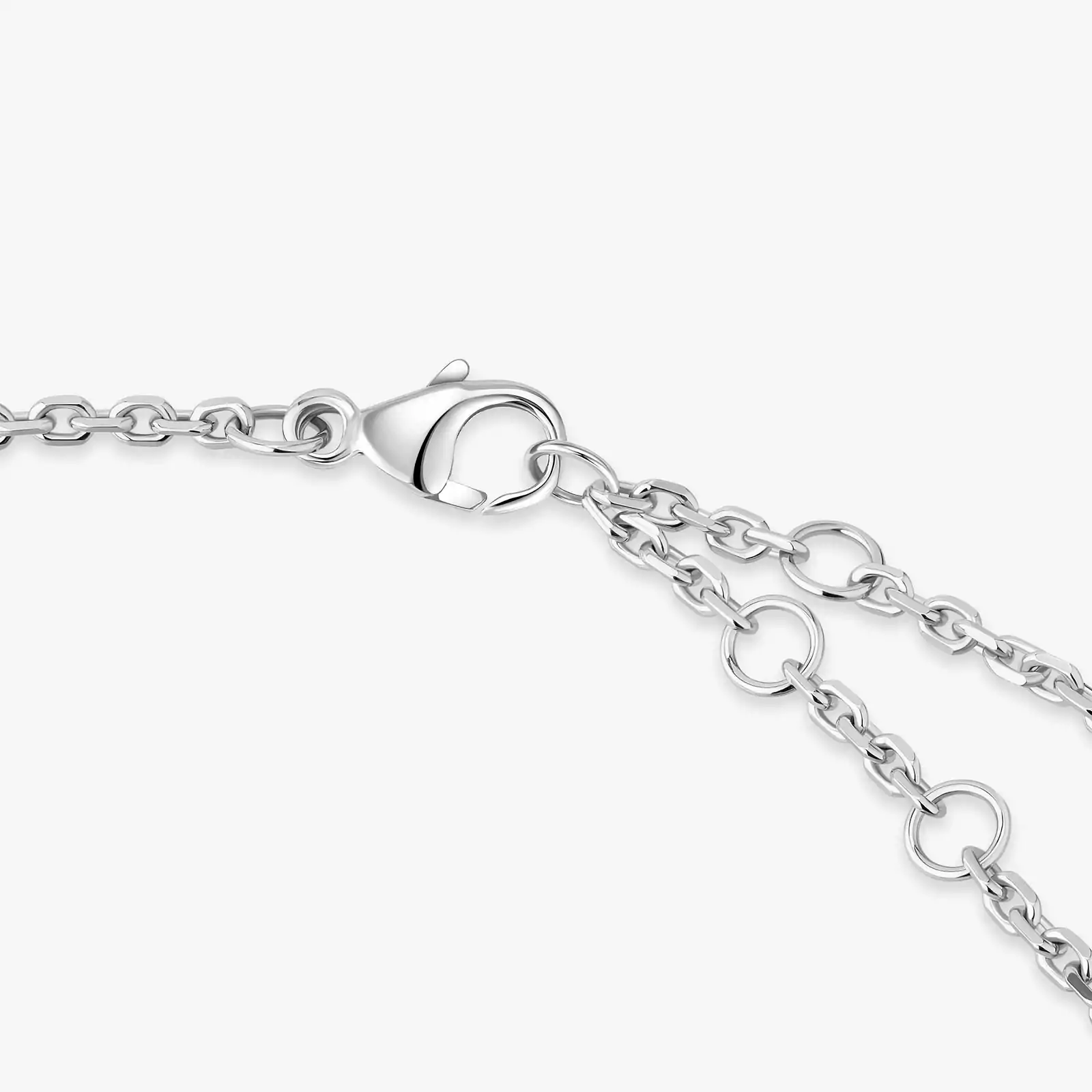 Move Classique Ciselé White Gold For Her Bracelet 14586-WG