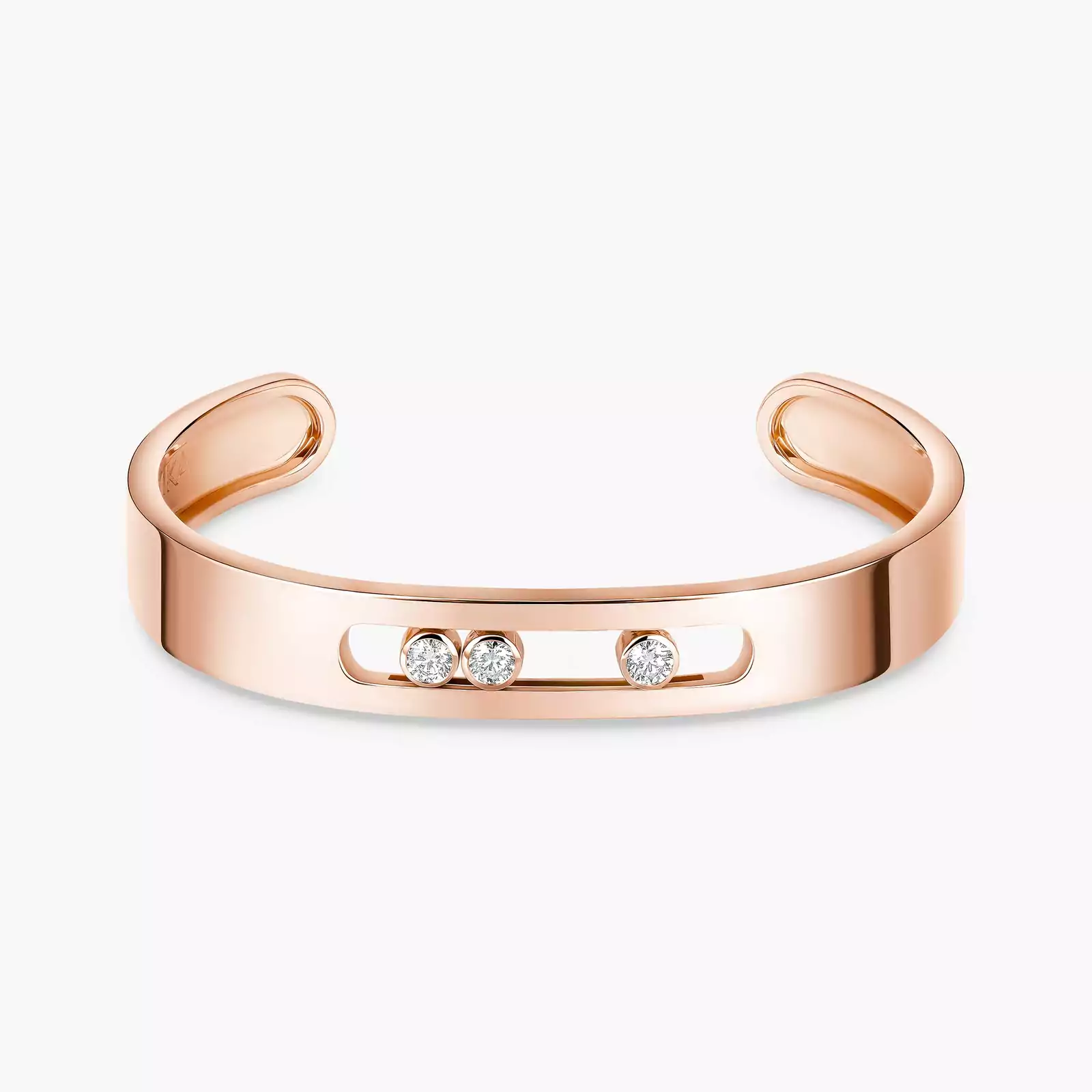 Move Joaillerie Bangle Pink Gold For Her Diamond Bracelet 13586-PG