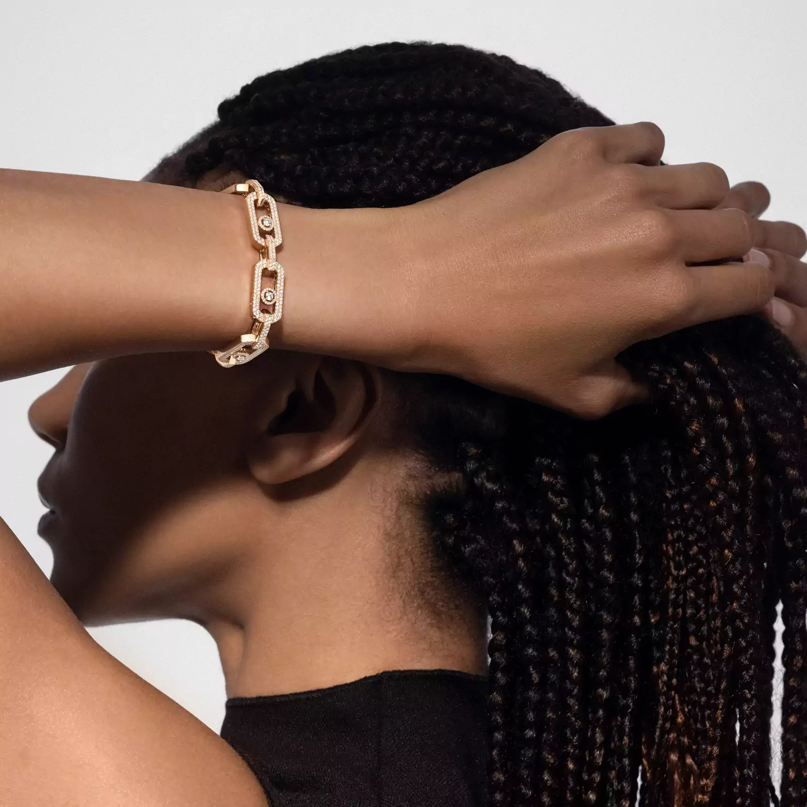 So Move XL Pavé Yellow Gold For Her Diamond Bracelet 12942-YG