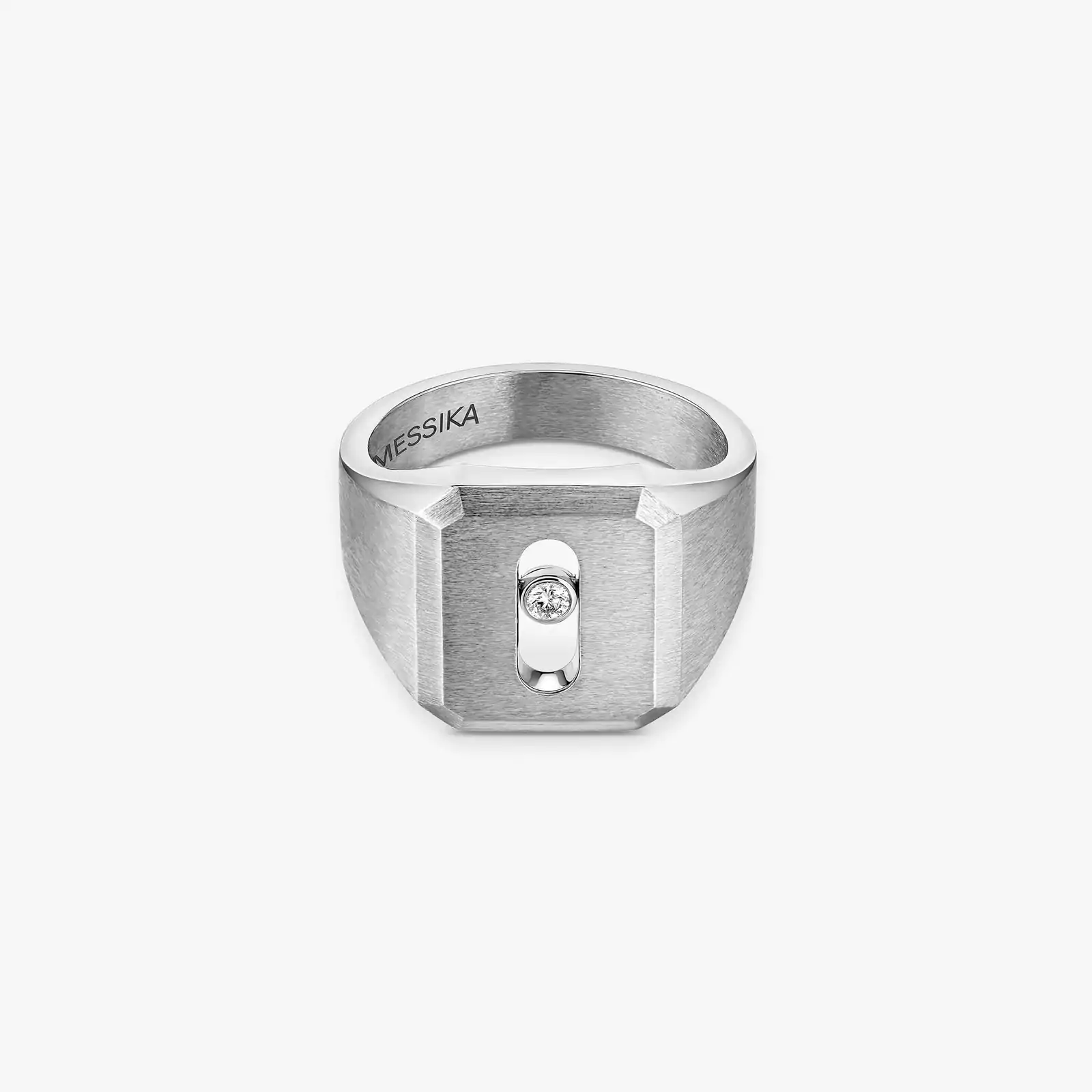 Anello Uomo Titanio naturale Diamante Anello Chevalier Move Titanium Naturale 13771-TN