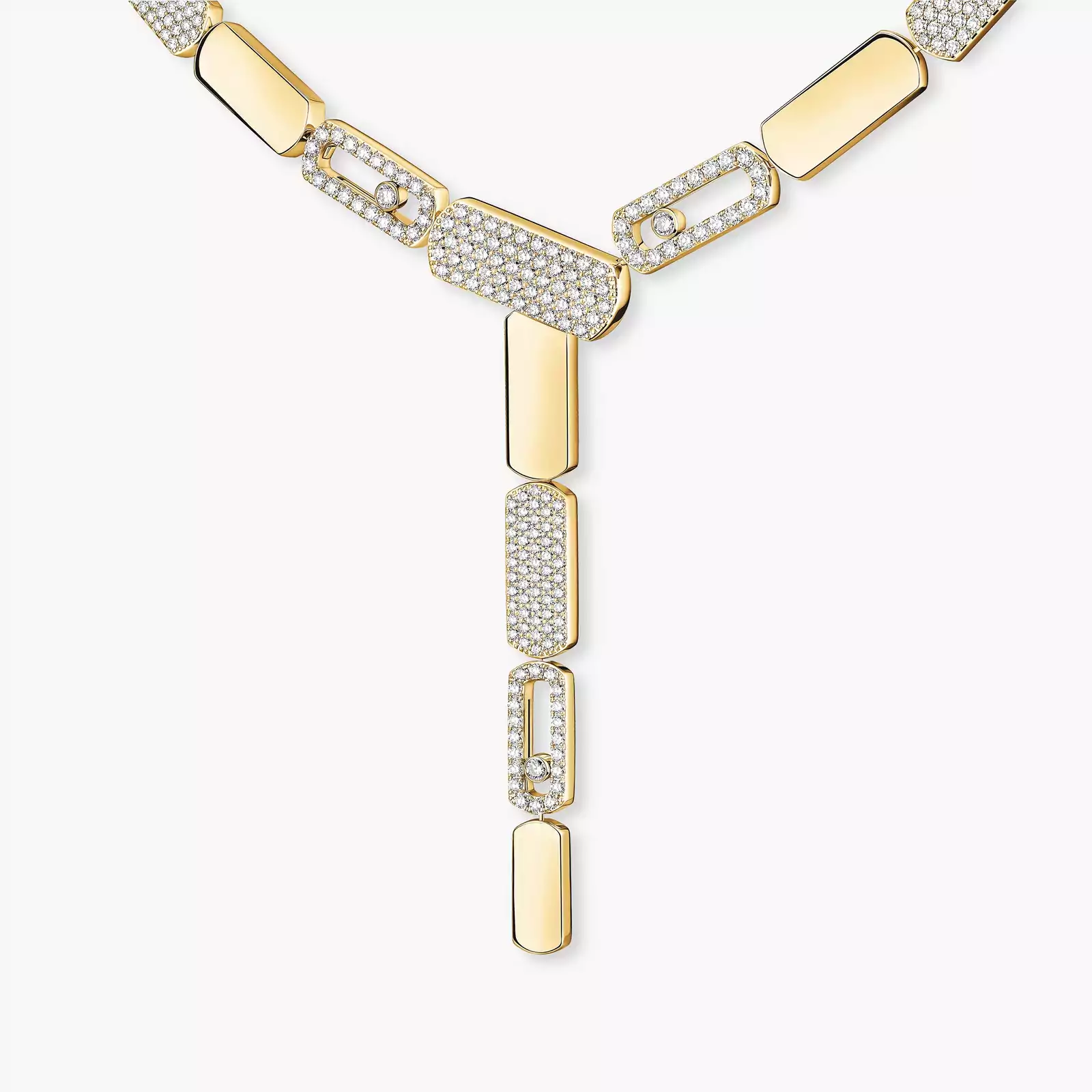 Imperial Move Y-Kette GM Für sie Diamant Kette Gelbgold 13726-YG