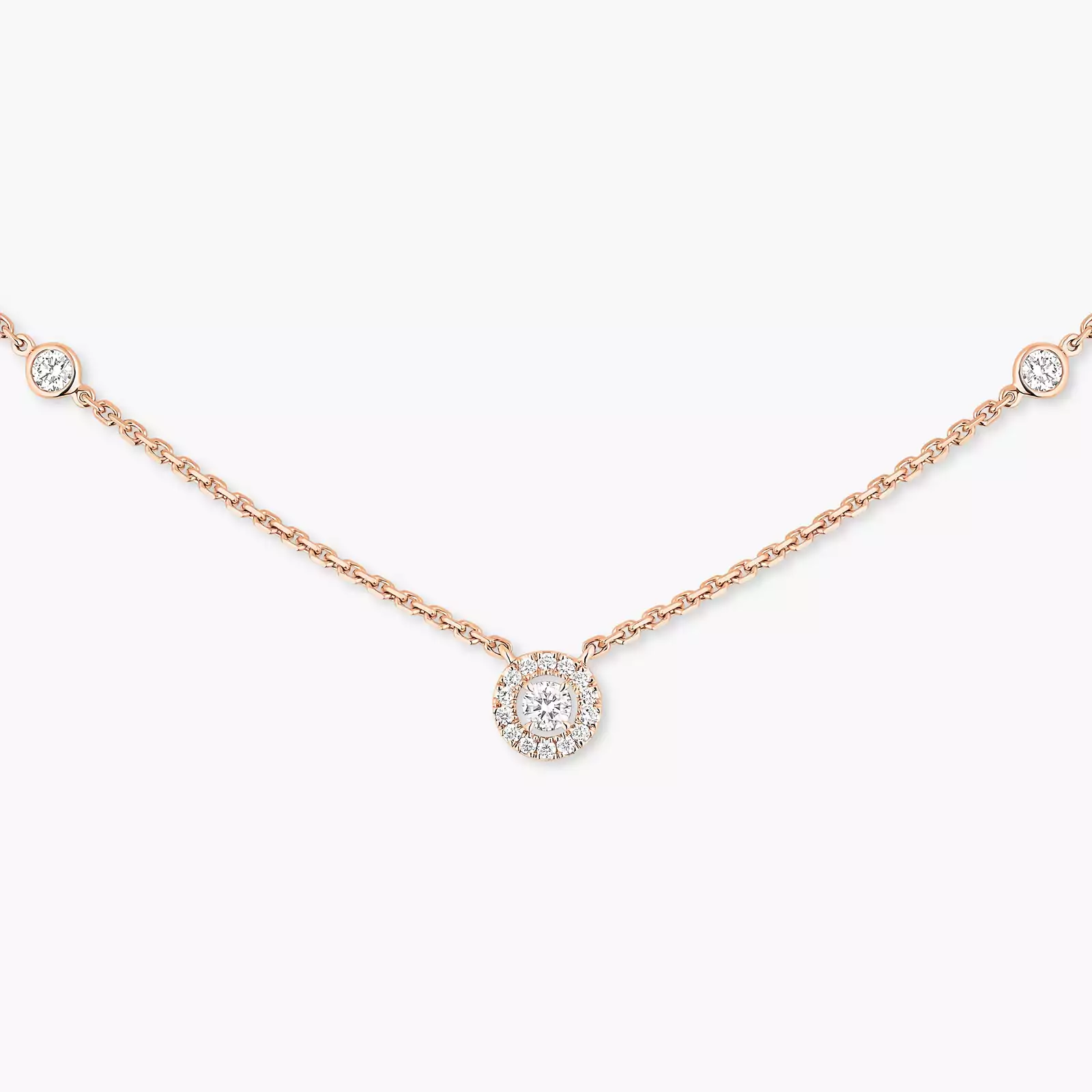 Joy XS Für sie Diamant Kette Roségold 05370-PG