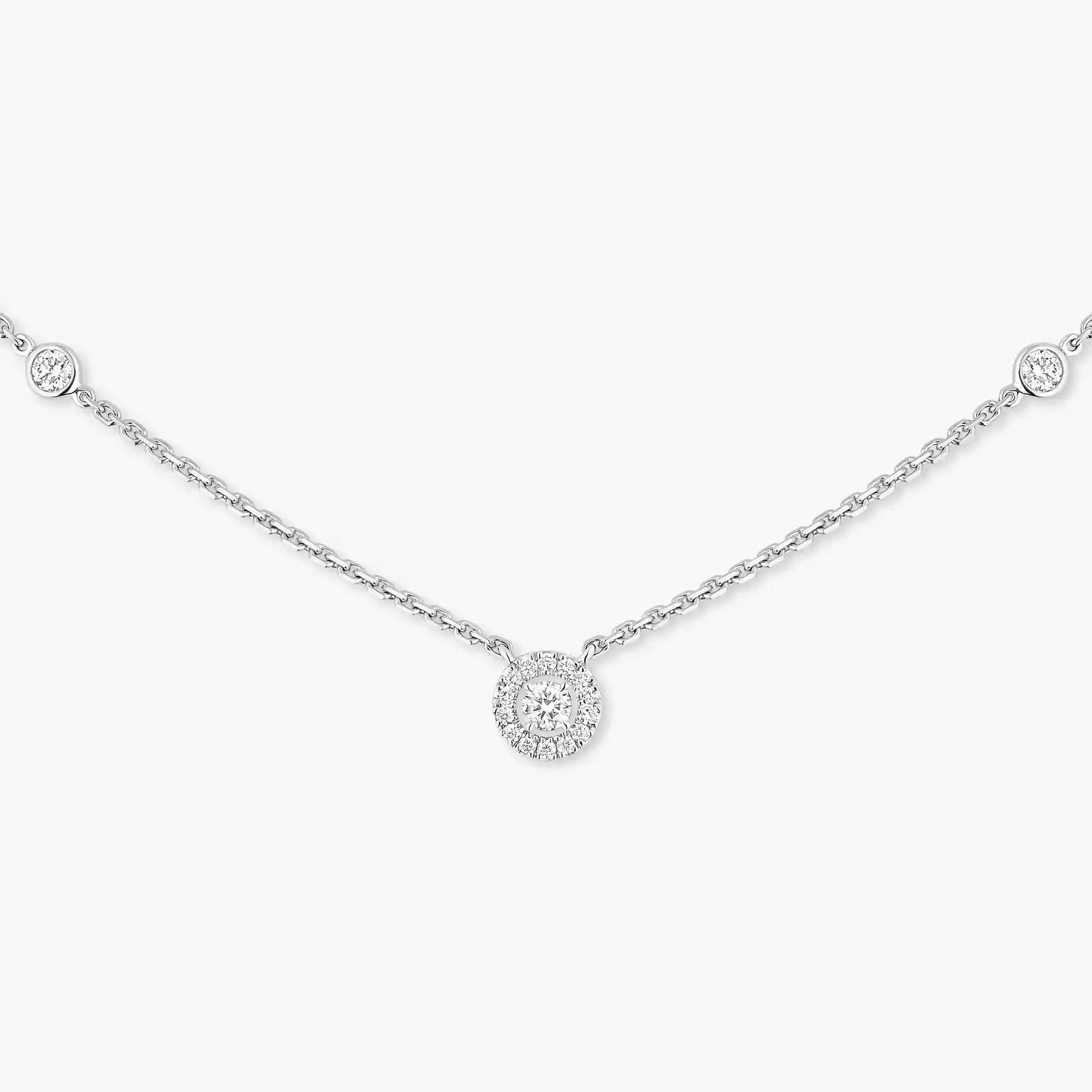 Joy XS White Gold For Her Diamond Necklace 05370-WG