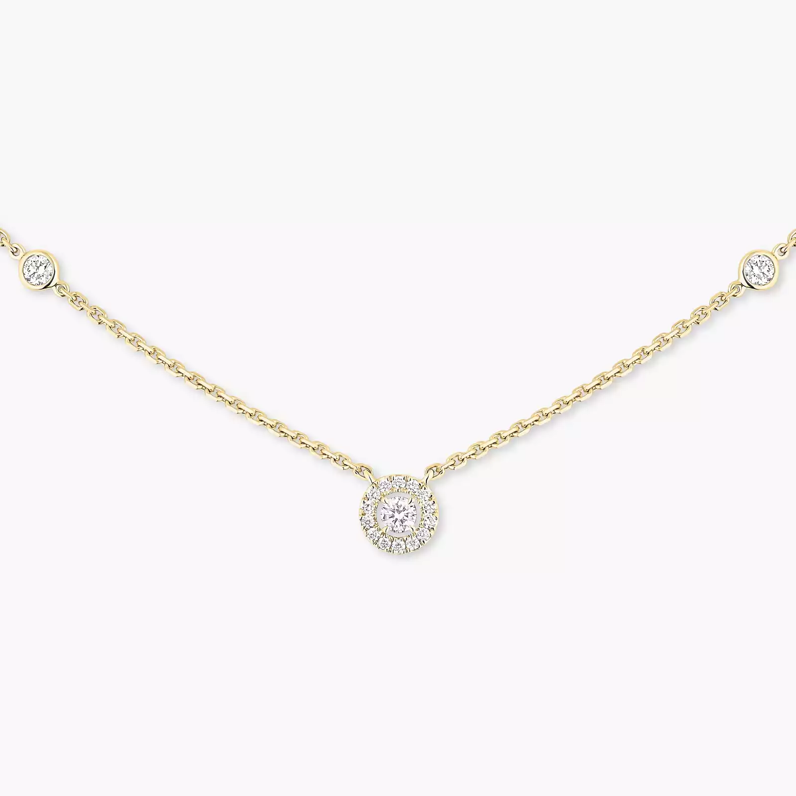 Collar Mujer Oro amarillo Diamante Joy XS 05370-YG