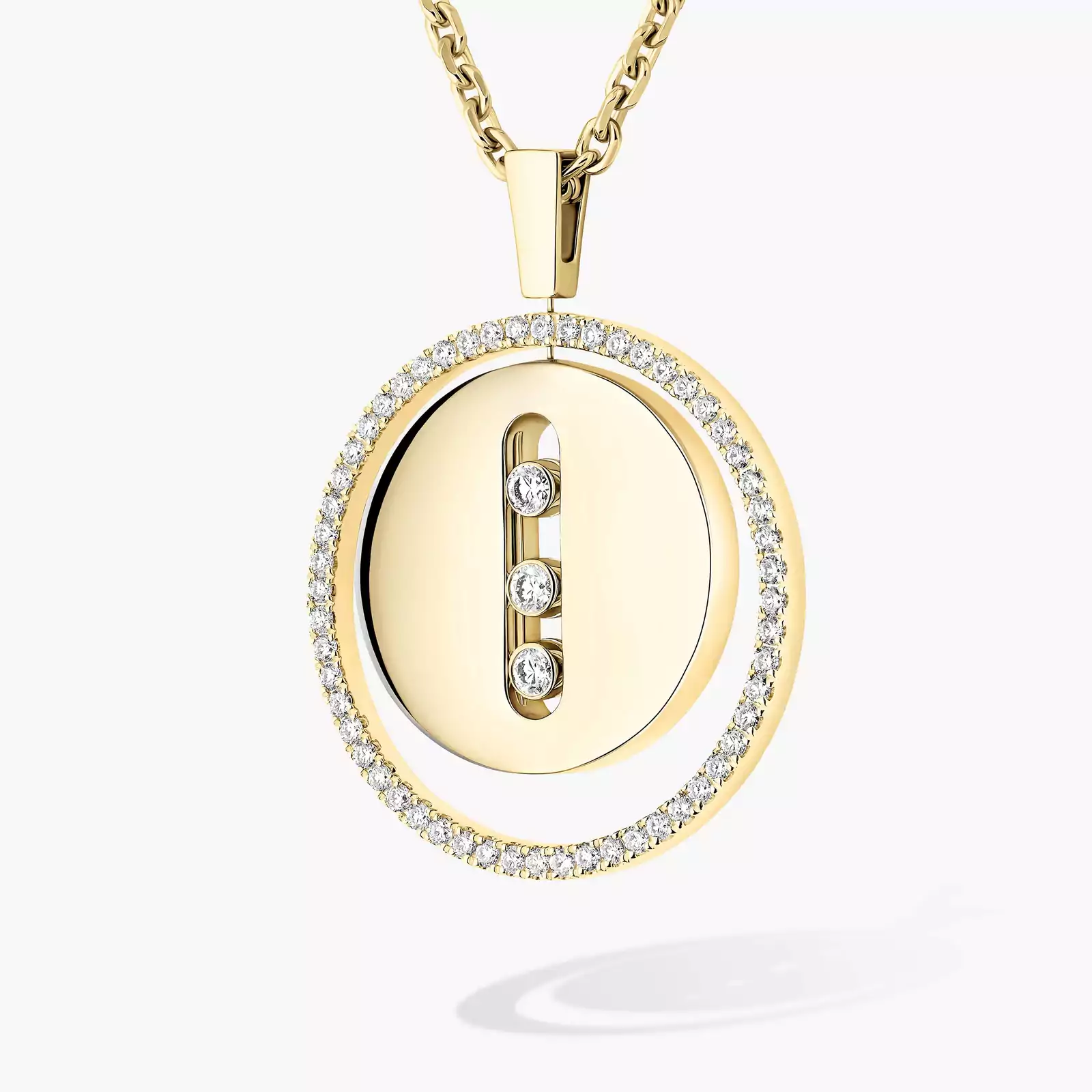 Collier Femme Or Jaune Diamant Lucky Move MM 07394-YG