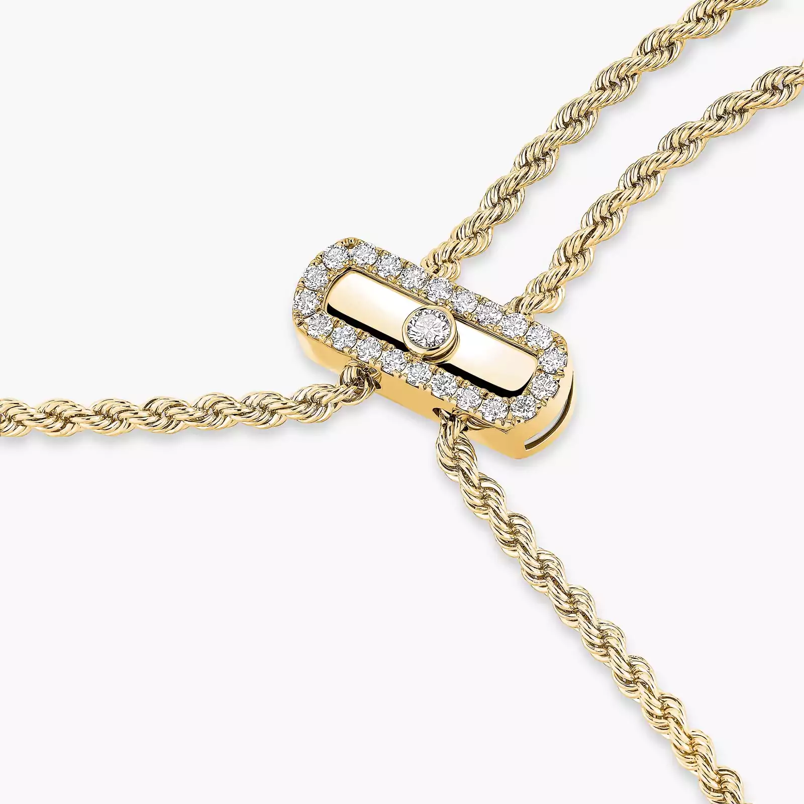 Collier Femme Or Jaune Diamant Move Iconica 12558-YG