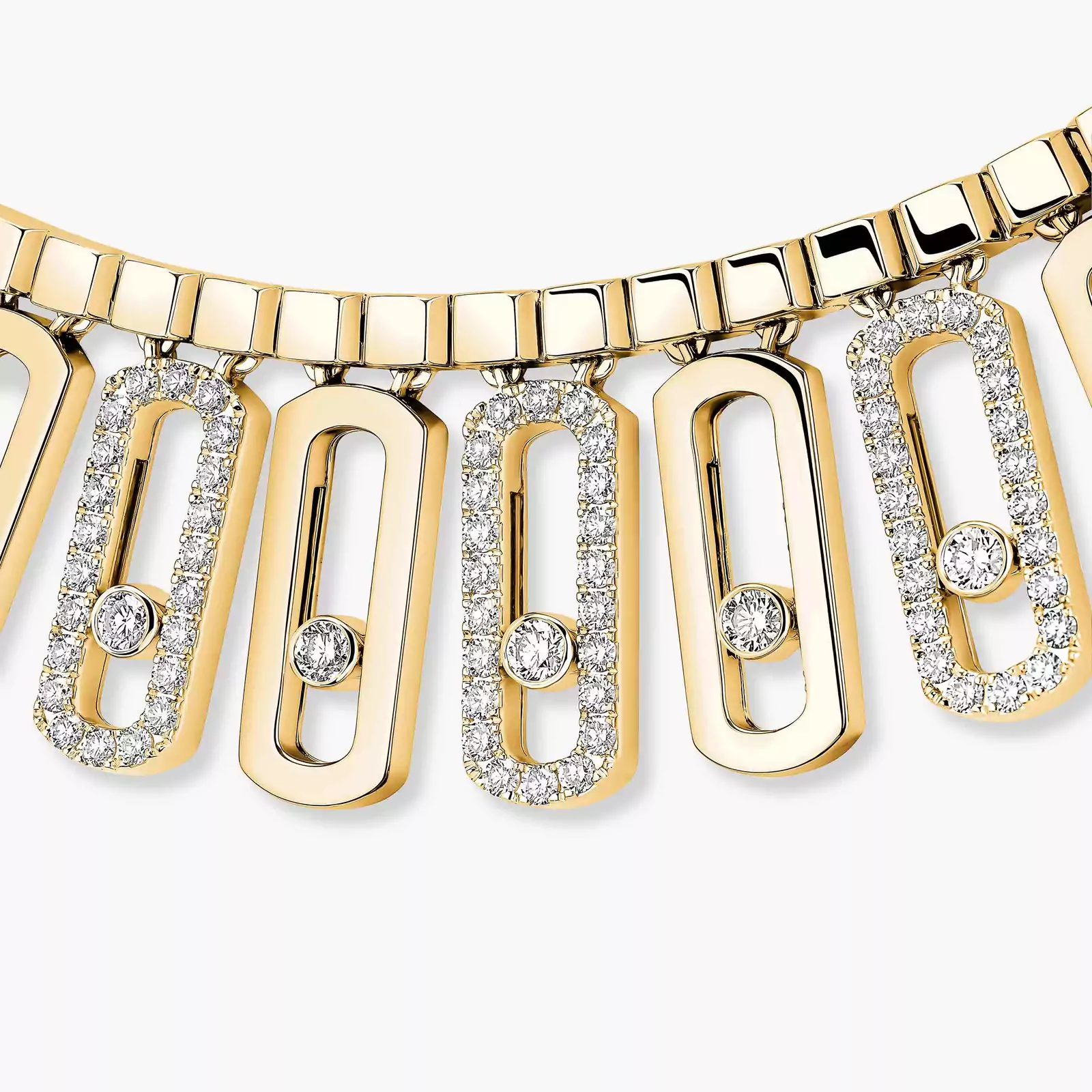 Collier Femme Or Jaune Diamant Move Iconica 12558-YG
