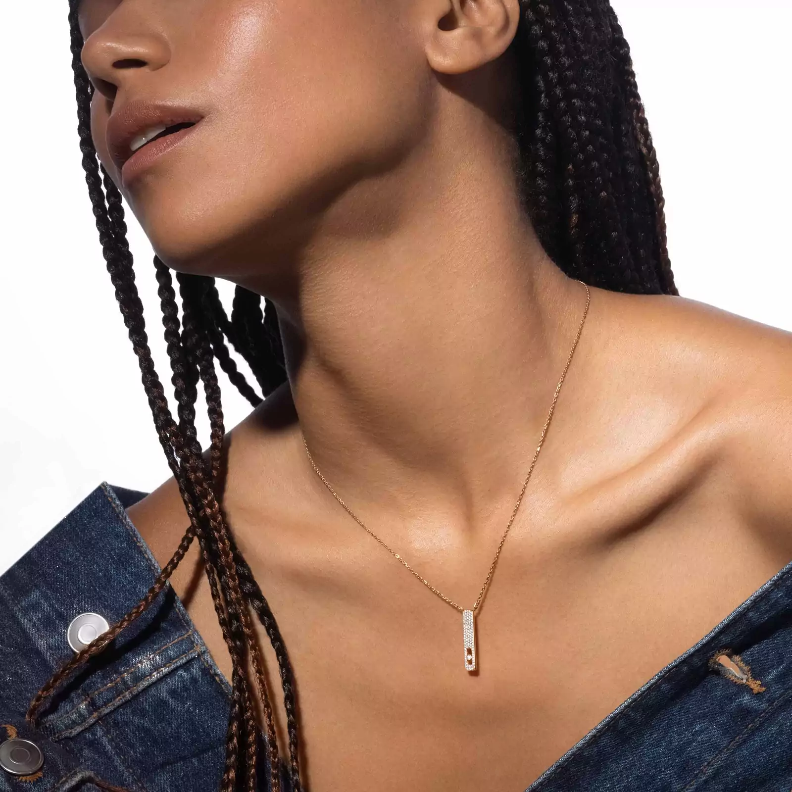 Messika diamond necklace sale