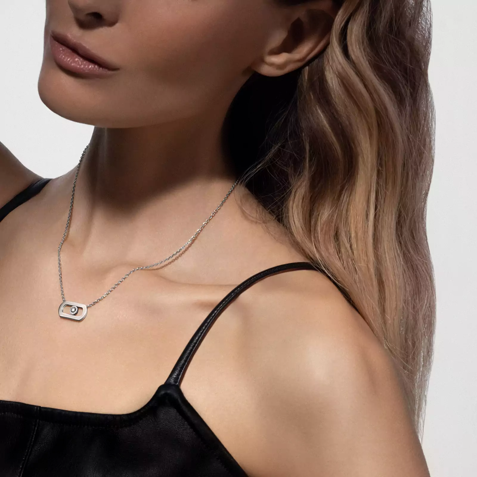 Collier Femme Or Blanc Diamond So Move 12944-WG
