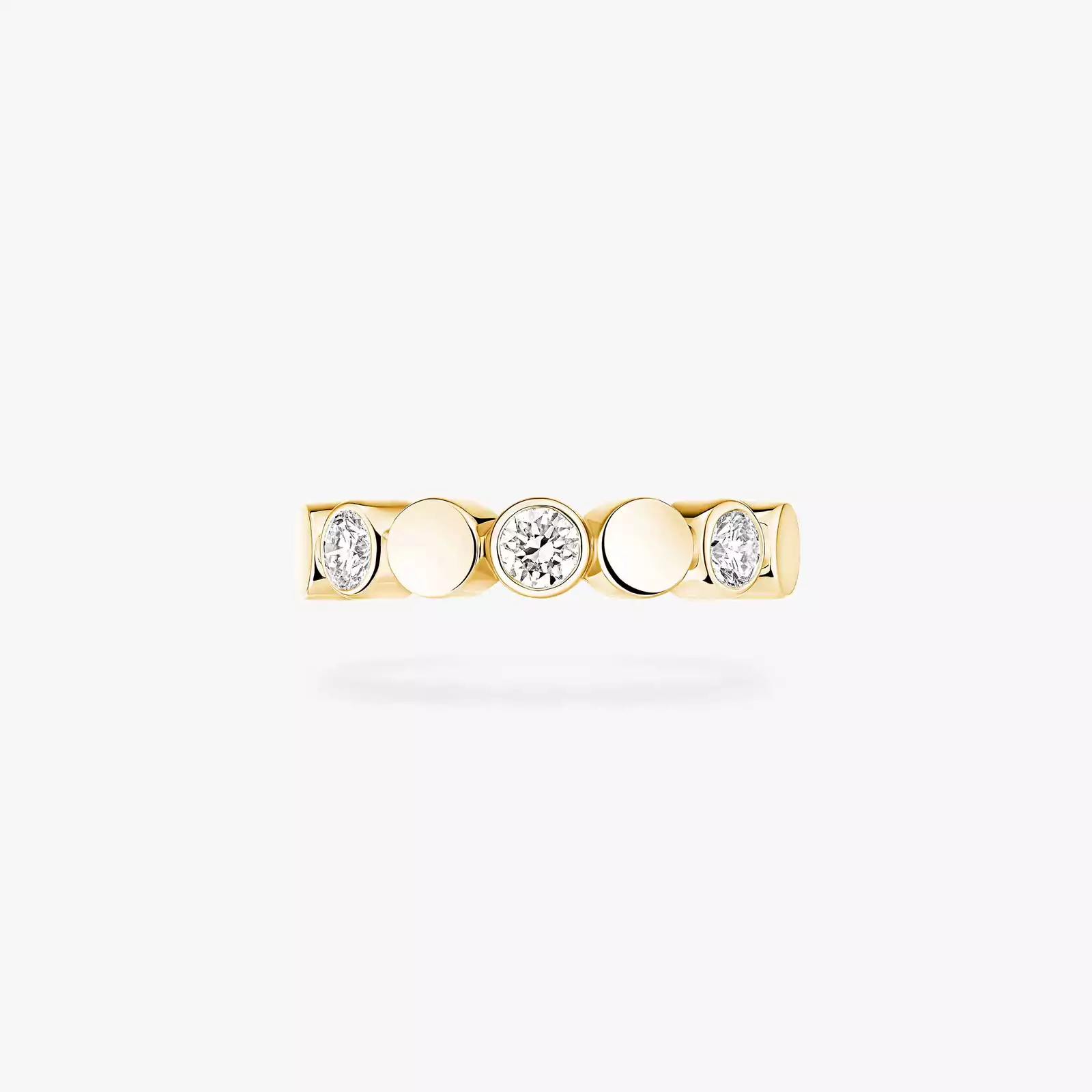 D-Vibes Mono Clip Earring Yellow Gold For Her Diamond Earrings 13151-YG