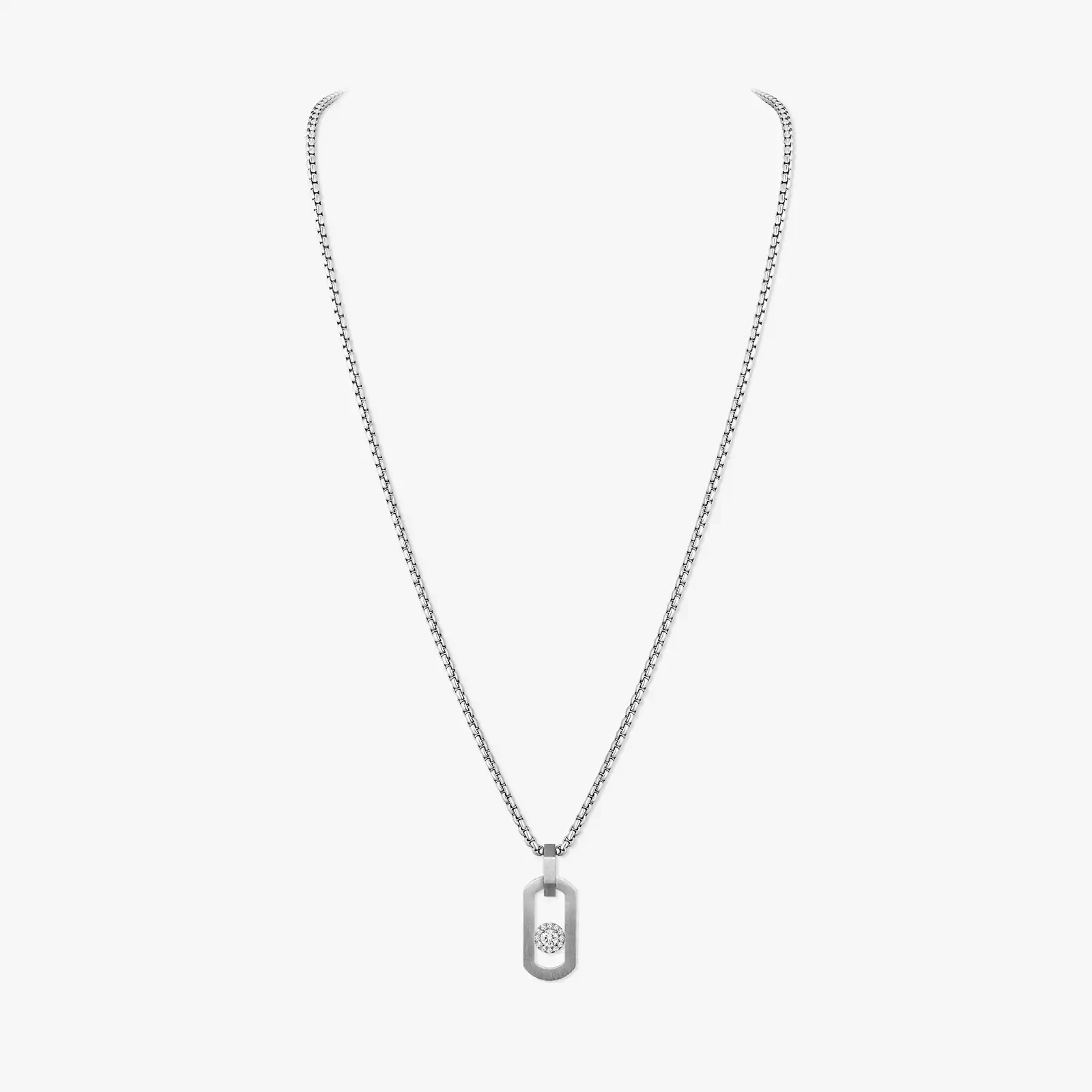 So Move Anhänger Naturel Titan Für Herren Diamant Kette Naturfarbenes Titan 13679-TN