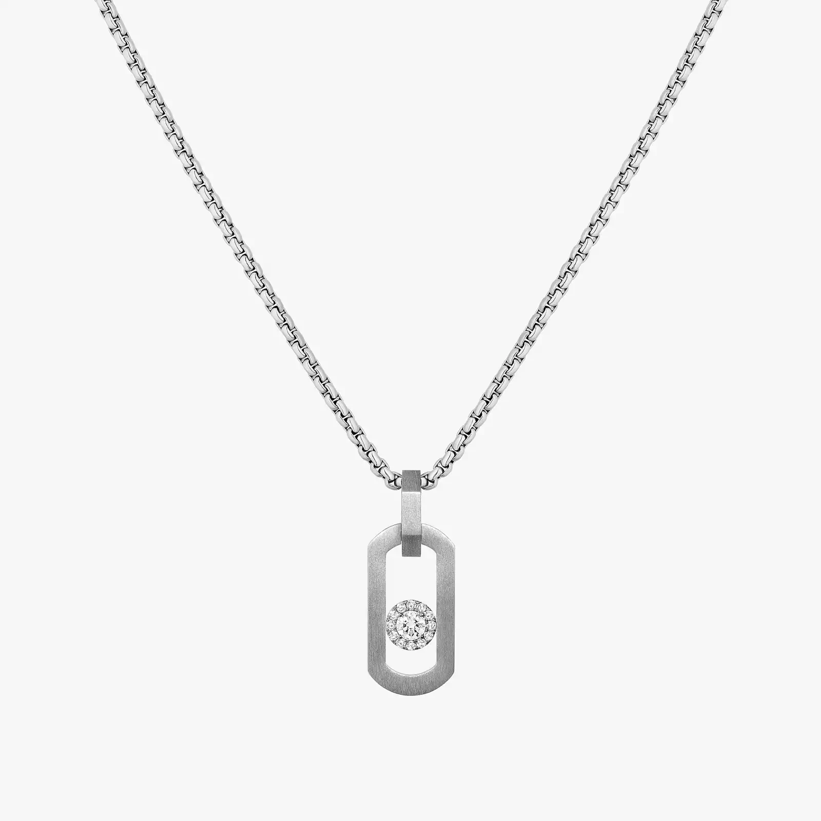 So Move Anhänger Naturel Titan Für Herren Diamant Kette Naturfarbenes Titan 13679-TN
