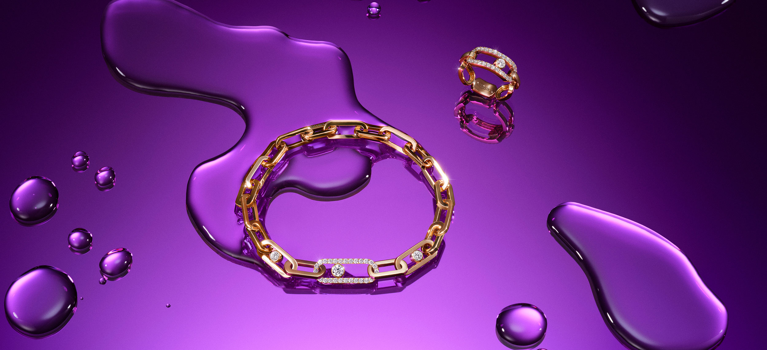 Move Link Jewelry Collection Messika diamond jewelry