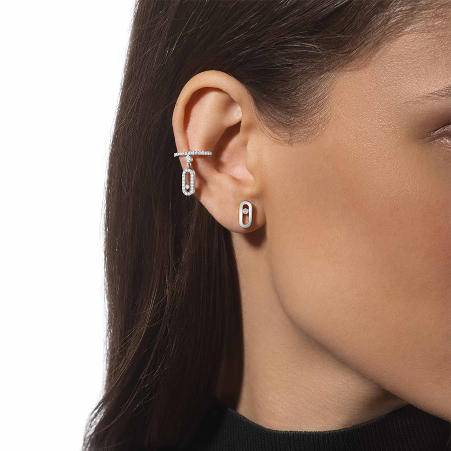 Les boucles d'oreilles diamant pour femme