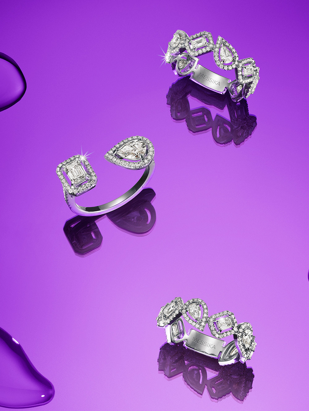 luxury diamond ring for women