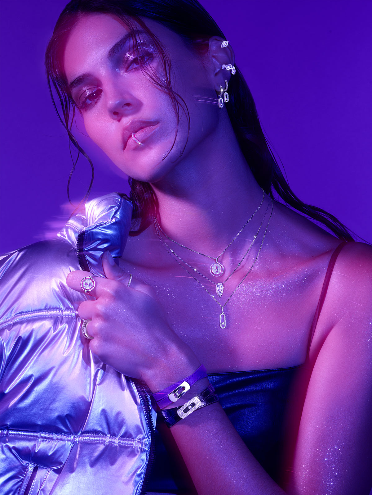 gold diamond jewels