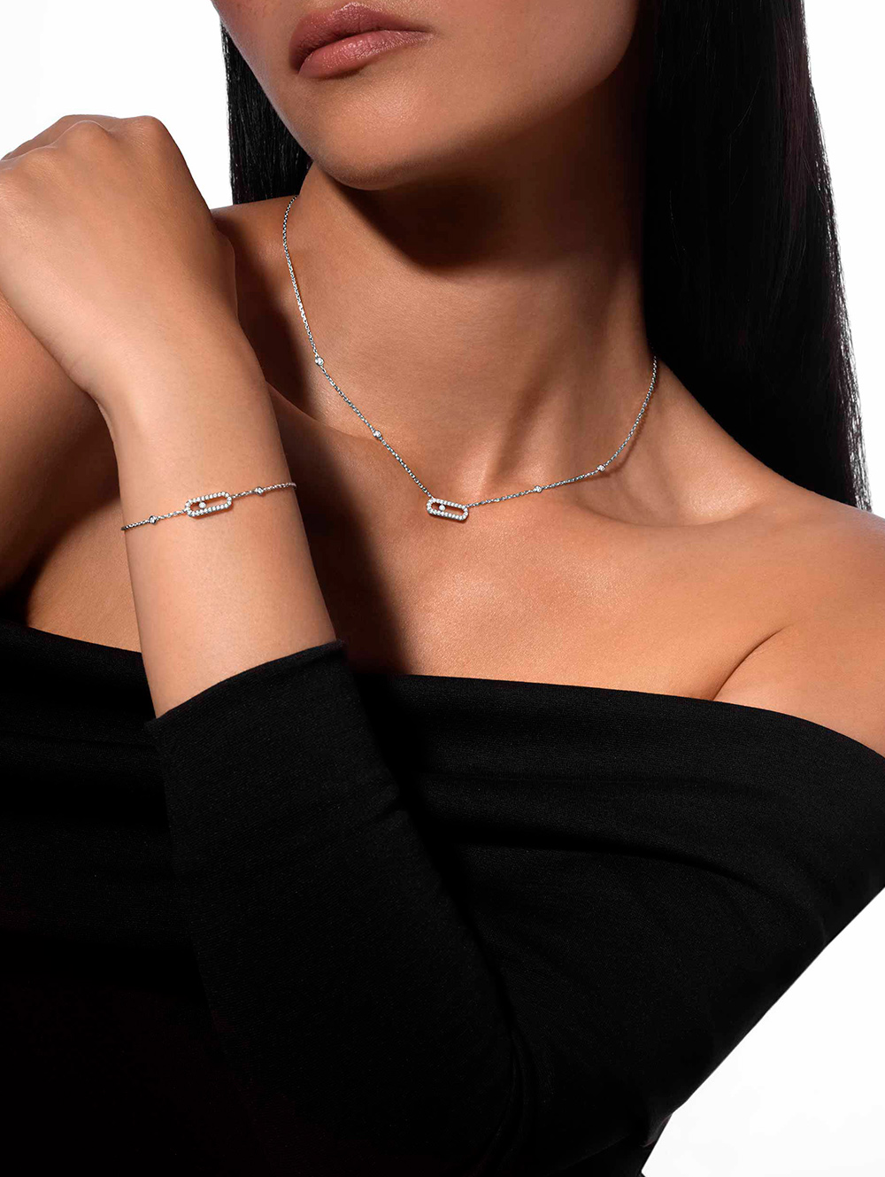 luxury diamond necklace for women